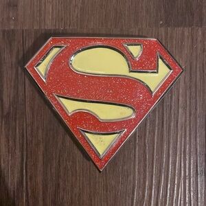Vintage superman belt buckle